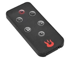 53.5" Black Petite Grand Electric Fireplace Console -Home Furniture Store 810617767 A8 2