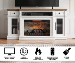 73.5" Castillo Electric Fireplace Console -Home Furniture Store 810617768 M7