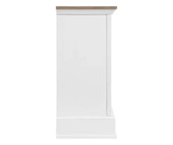 60" White 2-Door Electric Fireplace Console 11 60" White 2-Door Electric Fireplace Console -Home Furniture Store 810618088 A0 5