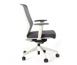 Atto Off-White & Gray Office Chair -Home Furniture Store 810624144 A2 1