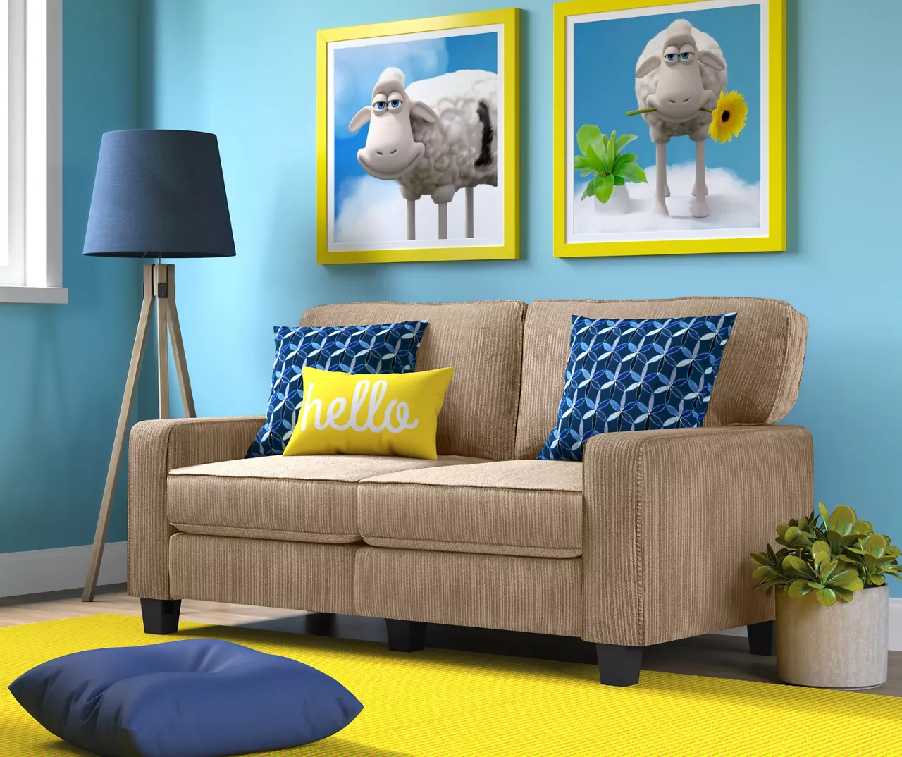 Palisades Beige Loveseat Palisades Beige Loveseat -Home Furniture Store 810659206 A0 3