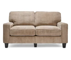 Palisades Beige Loveseat