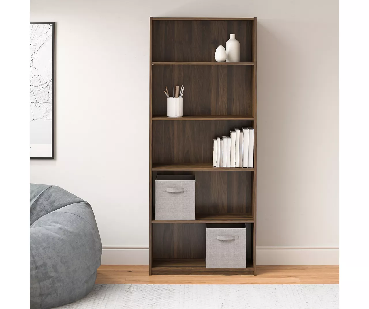 Real Living Moda Bookcase Real Living Moda Bookcase -Home Furniture Store 810667515 B0 1