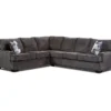 Real Living Dillon Charcoal Sectional Sofa