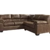 Signature Design By Ashley Bladen Coffee 2-Piece Faux Leather Sectional With Right-Facing Loveseat 1 Signature Design By Ashley Bladen Coffee 2-Piece Faux Leather Sectional With Right-Facing Loveseat -Home Furniture Store combo760019