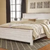 Signature Design By Ashley Willowton California King Panel Bed -Home Furniture Store combo780022