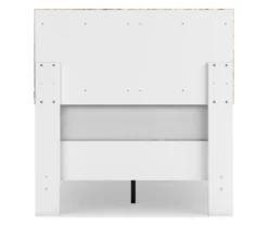 Signature Design By Ashley Piperton White Twin Panel Platform Bed -Home Furniture Store combo790003 2