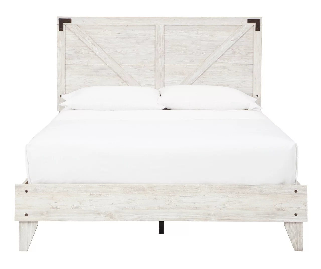 Signature Design By Ashley Shawburn Queen Crossbuck Panel Platform Bed Signature Design By Ashley Shawburn Queen Crossbuck Panel Platform Bed -Home Furniture Store combo790028