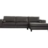 Signature Design By Ashley Nokomis Faux Leather Sectional With Right-Arm-Facing Chaise -Home Furniture Store combo800021 1