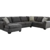 Signature Design By Ashley Ambee 3-Piece Sectional With Left-Facing Chaise -Home Furniture Store combo860014