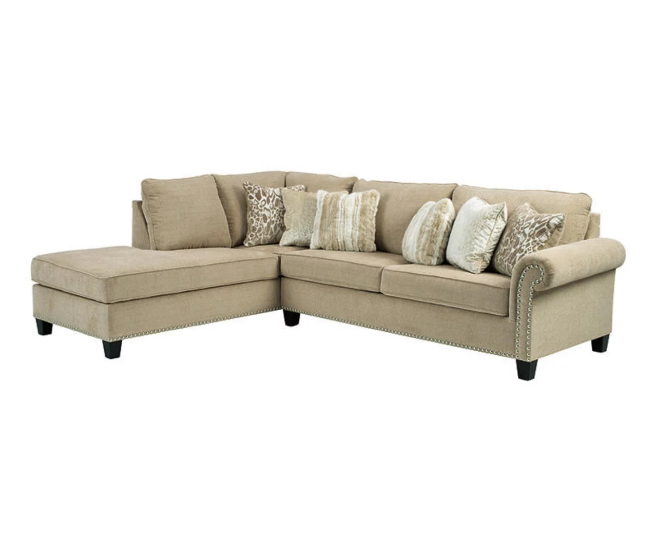Signature Design By Ashley Dovemont Sectional with Left-Facing Chaise Signature Design By Ashley Dovemont Sectional With Left-Facing Chaise -Home Furniture Store combo860033