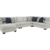 Signature Design By Ashley Lowder Stone 5-Piece Sectional With Left-Facing Chaise -Home Furniture Store combo870014