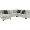 Signature Design By Ashley Lowder Stone 4-Piece Sectional With Left-Facing Chaise -Home Furniture Store combo870033