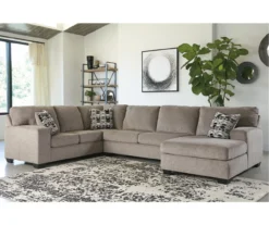 Signature Design By Ashley Ballinasloe Platinum Gray Sectional 4 Signature Design By Ashley Ballinasloe Platinum Gray Sectional -Home Furniture Store combo880002 2