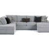 Broyhill Parkdale Dove Sectional -Home Furniture Store combo920020 1