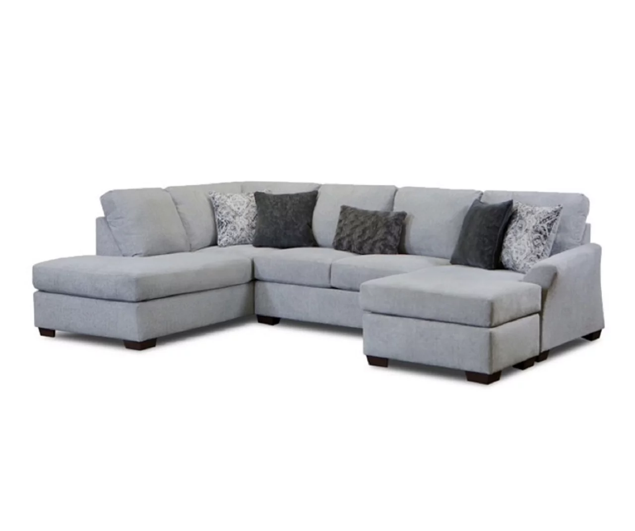 Broyhill Parkdale Dove Sectional Broyhill Parkdale Dove Sectional -Home Furniture Store combo920020