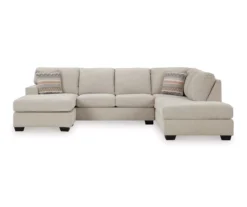 Broyhill Glynn-Cove Linen Sectional -Home Furniture Store combo980198 3