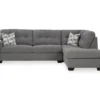 Signature Design By Ashley Highland Falls Gray Sectional -Home Furniture Store combo980201